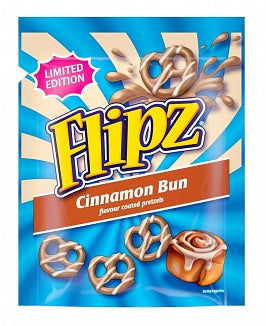 Flipz Cinnamon Bun fahéjas csigás perec 90g