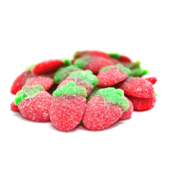 XXL sour strawberries 100g