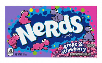 Nerds Grape & Strawberry eper szőlő ízű cukorkák 141g