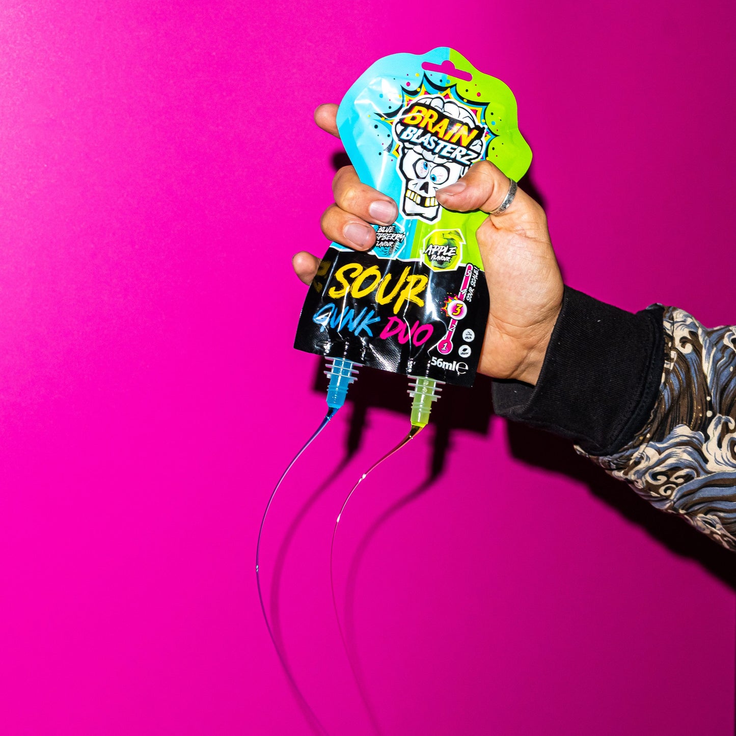 Brain Blasterz Sour Gunk Duo savanyu gel 56ml