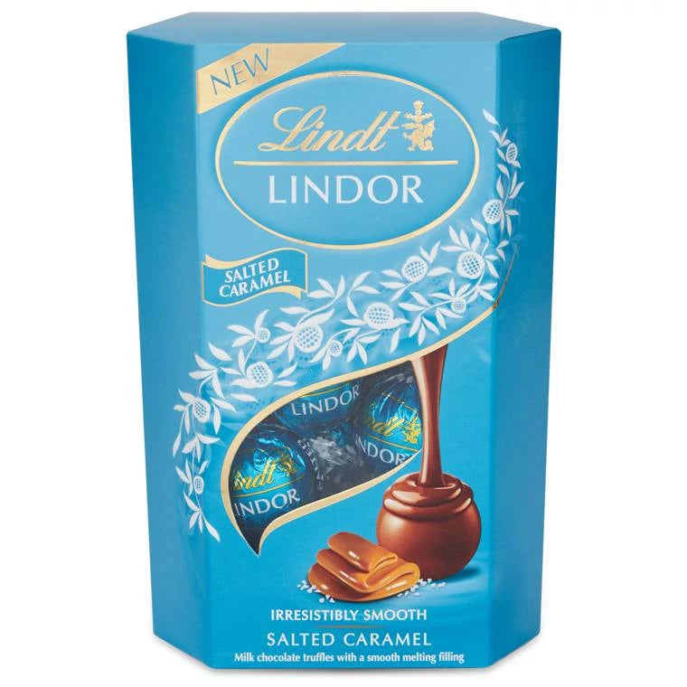 Lindt Lindor Sós Karamell Csokoládégolyó 200g