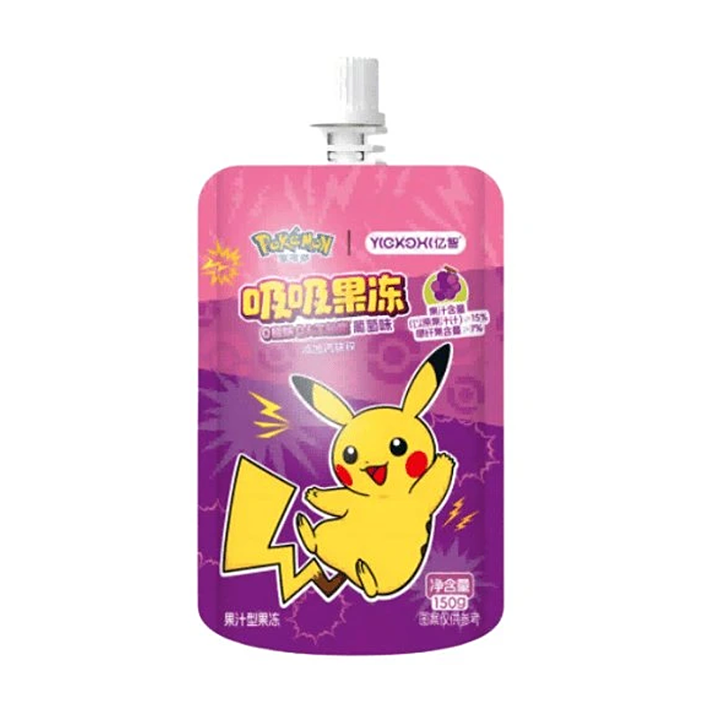 Yizhi Pokemon szőlős zselé 150g