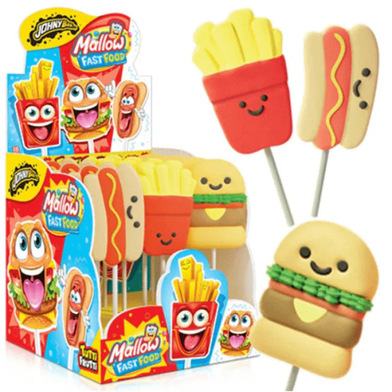 Johny Bee mallow fast food habcukor 35g szavatossági idő 07/15
