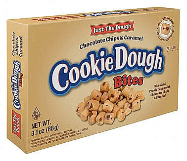 Just The Dough Cookie Dough Bites Chocolate Chips & Caramel 88g