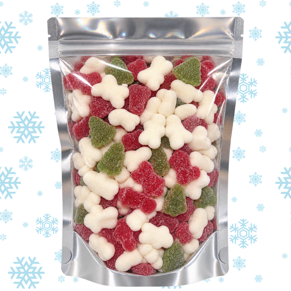 Savanyú Karácsonyi gumicukor mix Pedro 1kg