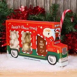 Santa's truck hot chocolate package 125g