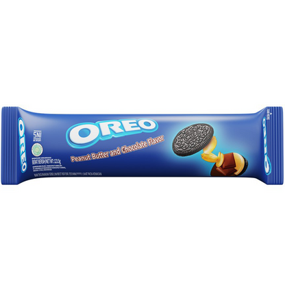 Ciocolata cu unt de arahide Oreo 119g