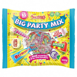 Swizzels Party Mix Bag 900g cukorka party válogatás