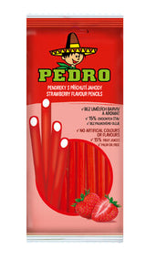Töltött eper kábel gumicukor Pedro 80g