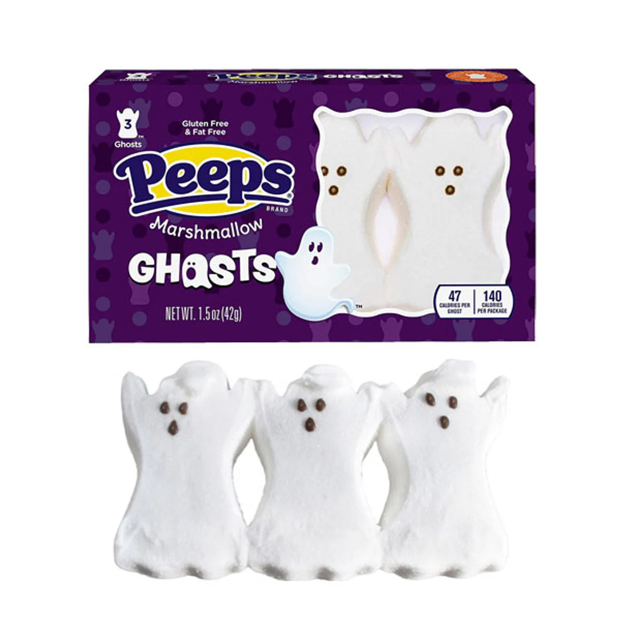 Peeps Marshmallow Ghosts Halloween Ghost Pillage 43G