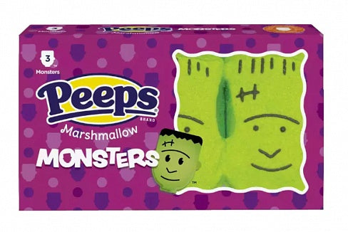 Peeps Marshmallow Monsters 43g Halloween Monster Pillet