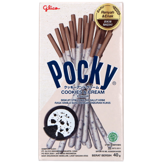 Glico Pocky Cookies & Cream Oreo 40g IDN