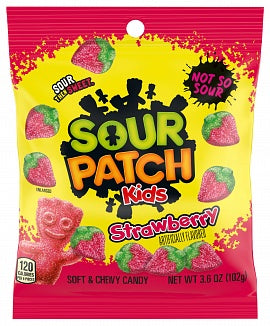 Sour Patch Kids Strawberry 102g savanyú epres gumicukor