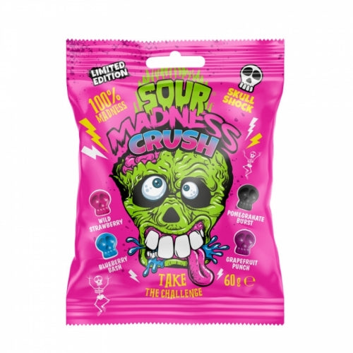 Extra savanyú Sour Madness cukorka 60g - 🍭CandyDaddy🍬