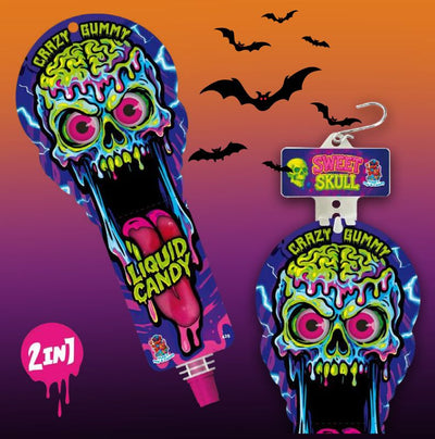 sweet skull halloween candy