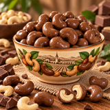 Tejcsokoládés Óriás kesudió drazsé prémium 80g