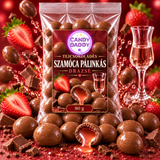 Strawberry drazse 100g milk chocolate