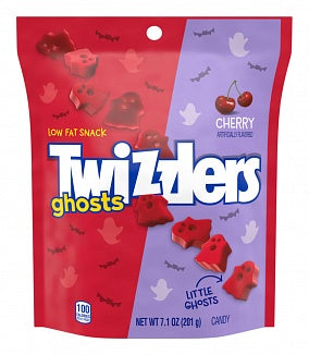 Twizzlers Ghosts Cherry cseresznyés szellem gumicukor USA 201g