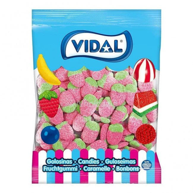 Obrovské kyselé jahodové gumicukríky 1kg